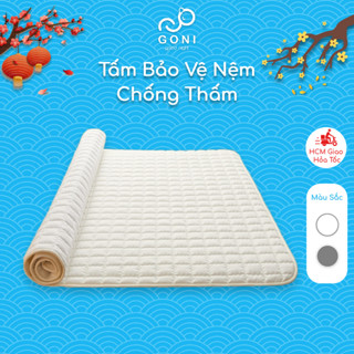  Tấm bảo vệ nệm Goni chống thấm kích thước 1m x 2m 1m2 x 2m 1m4 x 2m 1m6x 2m 1m8 x 2m 2m2 x 2m 