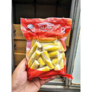 CHẢ TÔM XOẮN ỐNG LC 500G - CHẢ MỰC XOẮN ỒNG CHO JO 454GR