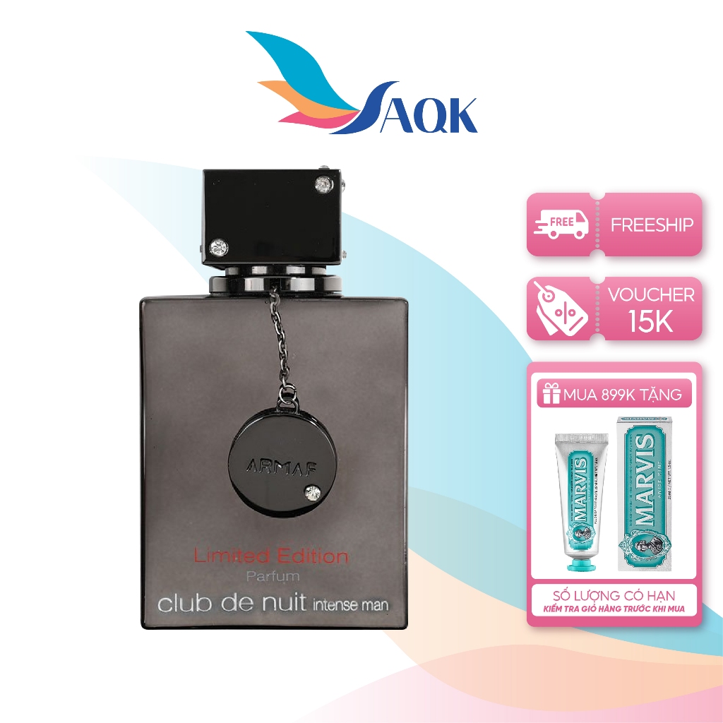 Nước hoa Armaf Club de Nuit Intense Man Limited Edition (105ml) - Mùi hương gỗ cay nồng cuốn hút và 