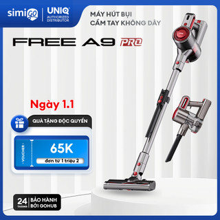  Máy hút bụi cầm tay không dây UNIQ Free A9 Pro máy hút bụi giường nệm gia đình đa năng cây hút bụi xe ô tô ga sofa mini 