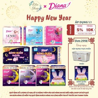   Chính Hãng Diana Unicharm  Băng Vệ Sinh Diana Ban Ngày Ban Đêm Dạng Quần 
