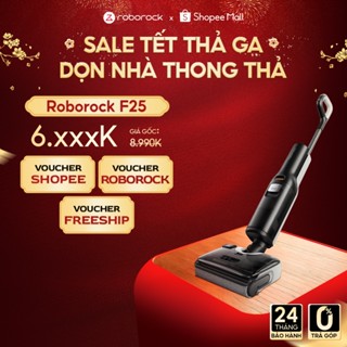  Roborock F25 máy hút bụi lau nhà cầm tay không dây | Tự động giặt sấy giẻ | Lực hút 20.000Pa 