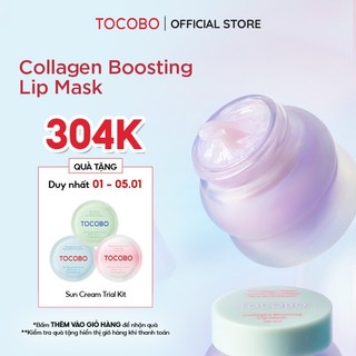  Mặt nạ dưỡng môi căng mọng Tocobo Collagen Boosting Lip Mask 20ml 