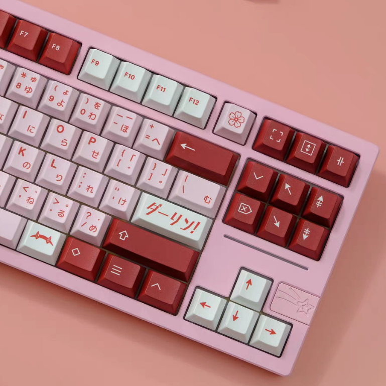 [Chính Hãng] Keycap NDN Darling cherry profile Keycap CMK Darling bàn phím Mitoby Factory