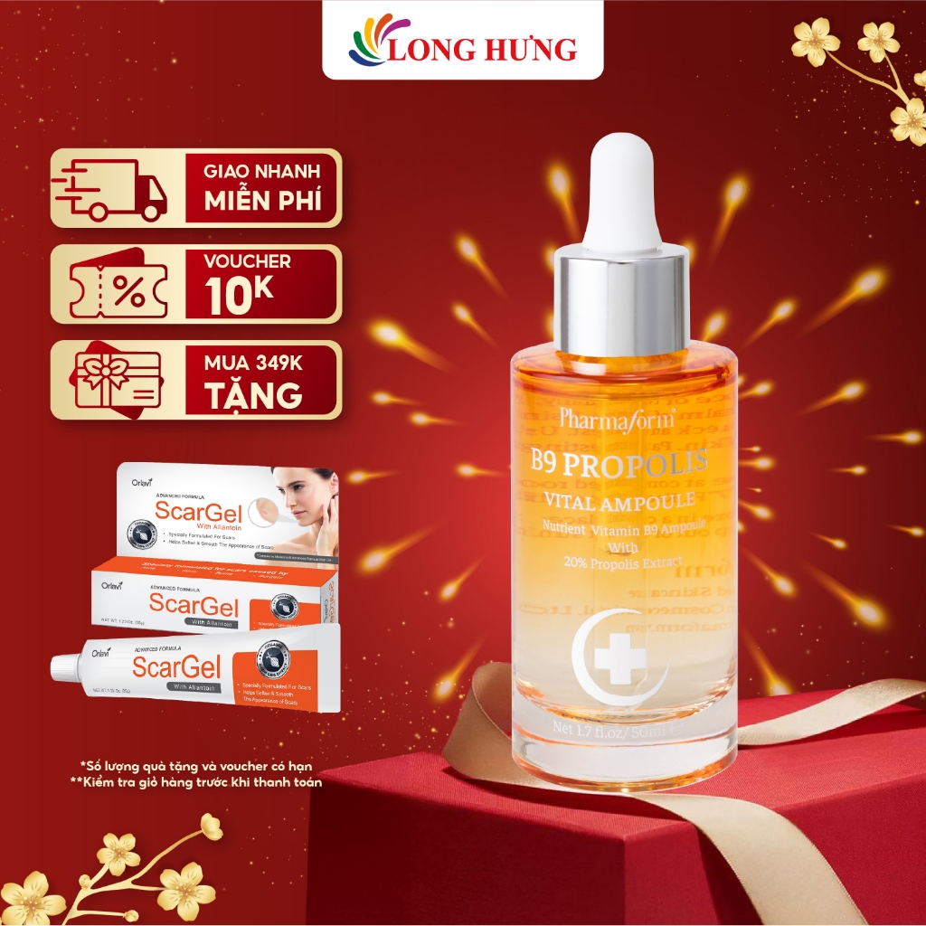 Tinh chất keo ong Pharmaform B9 Propolis Vital Ampoule (50ml)