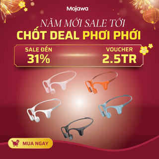  Tai Nghe Bơi lội Truyền Xương Mojawa RunPlus – Chống Nước – 32GB – Phù Hợp Gym Bơi Chạy Bộ 