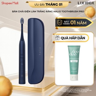   SPLIVE  Bàn Chải Điện Làm Trắng Răng Halio Sonic Whitening Electric Toothbrush PRO Kèm Hộp Đựng 