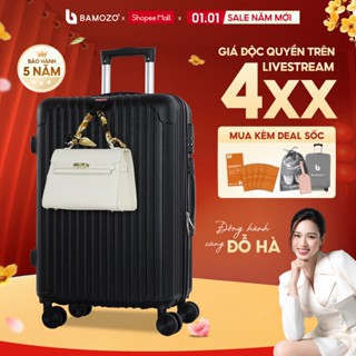  Vali Du Lịch Bamozo 8801 Size 20 24 Chất Liệu Nhựa ABS+PC Cao Cấp - Lỗi 1 Đổi 1 Trong 30 Ngày 