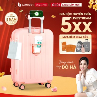  Vali Du Lịch B Bamozo Thời Trang Size 20 24inch ABS Cao Cấp Bảo Hành 5 Năm - Lỗi 1 Đổi 1 Trong 30 Ngày_8812 
