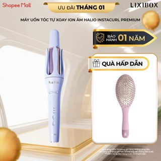   SPLIVE  Máy Uốn Tóc Tự Xoay Ion Âm Halio instaCurl Premium Automatic Hair Styler - Periwinkle 
