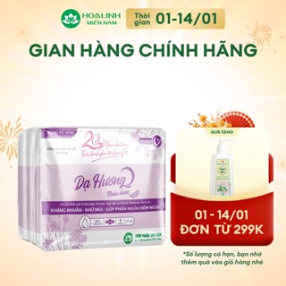  Băng vệ sinh Dạ Hương ban đêm 29cm có cánh - gói 4 miếng 
