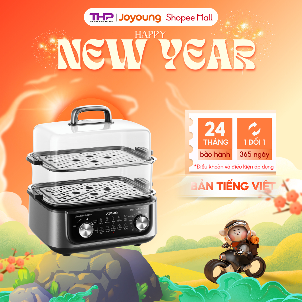 Nồi hấp kèm lẩu dung tích 16L đa công năng Joyoung JFS-556