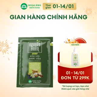  Dầu gội dược liệu Nguyên Xuân dưỡng tóc Dây 10 gói x 5,7g 