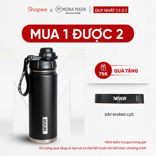  Bình Giữ Nhiệt Nóng Lạnh NEVOR BGN01 523ml Thép Không Gỉ 304 Không BPA Chống Rò Rỉ Cách Nhiệt Phủ Sơn Tĩnh Điện 