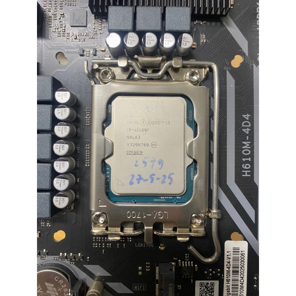 COMBO i3 12100F + H610 Gigabyte