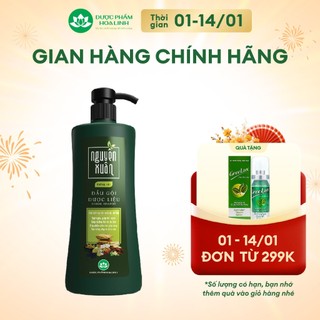  Dầu gội dược liệu Nguyên Xuân Xanh dưỡng tóc 470g KM 50g - giá không đổi 
