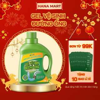 Gel vệ sinh đường ống AMB phòng tắc nghẽn đường ống, làm sạch đường ống, khử mùi hôi hiệu quả