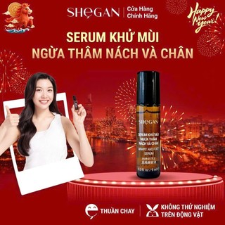  Serum Khử Mùi Ngừa Thâm Nách Và Chân SHeGAN 9ml - Lăn Khử Mùi Giảm Mùi Phù Hợp Cho Mẹ Bầu Mẹ Bỉm 