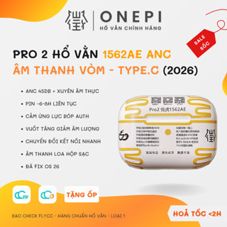    Pro 2 1562AE   Tai Nghe Bluetooth Hổ Vằn 1562AE Chống Ồn ANC 45DB - Âm Thanh Không Gian - Tăng Giảm Âm Lượng 