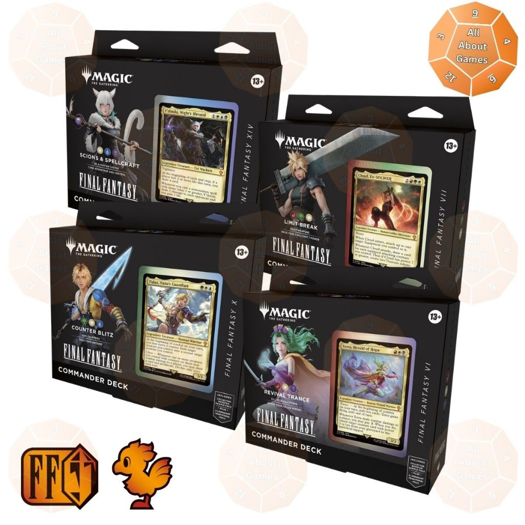 Magic the Gathering - UB: Final Fantasy Commander Deck - Chính hãng Wizards of the Coast - MTG