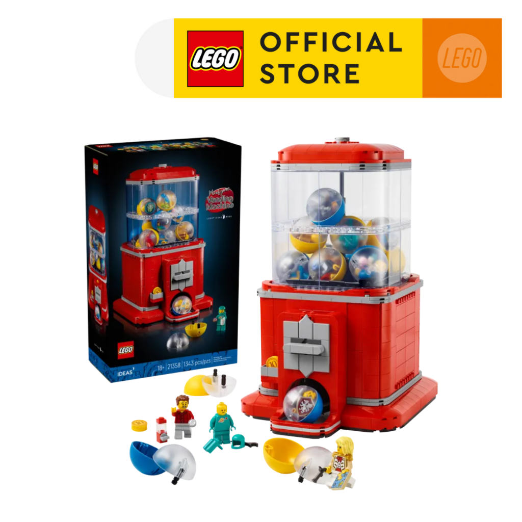 LEGO IDEAS 21358 Đồ Chơi Lắp Ráp Máy Bán Minifigure Tự Động (1343 Chi Tiết)