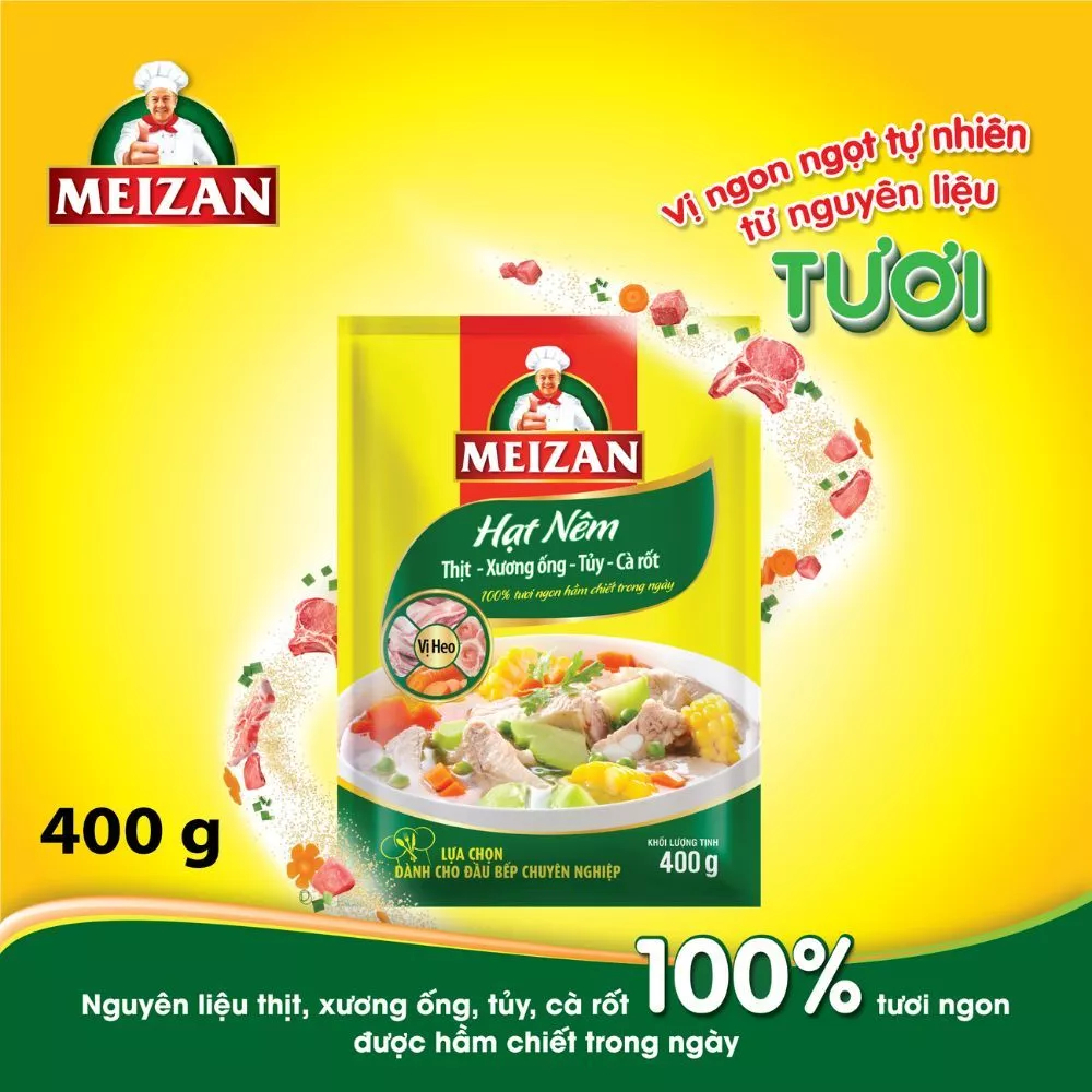 Hạt Nêm Meizan thịt xương ống