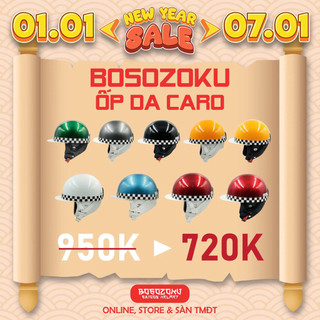 Mũ Bảo Hiểm Nửa Đầu Bosozoku Viền Caro Ốp da Che Tai Phong Cách Nhật Bản - CHÍNH HÃNG NHẬT BẢN. 
