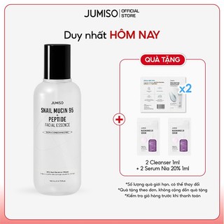  Tinh chất dưỡng da Ốc sên giúp ngăn ngừa lão hóa JUMISO Snail Mucin 95 + Peptide 140ml 