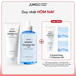  Bộ 2 sản phẩm Toner và Kem Dưỡng JUMISO Hyaluronic Acid 250ml  100ml dưỡng ẩm sâu khóa ẩm tối ưu 