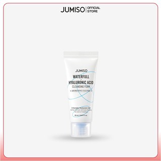    Minisize 20ml  Sữa Rửa Mặt Jumiso Waterfull Hyaluronic Acid Làm Sạch Sâu Loại Bỏ Cặn Kem Chống Nắng Và Cấp Ẩm Cho Da 