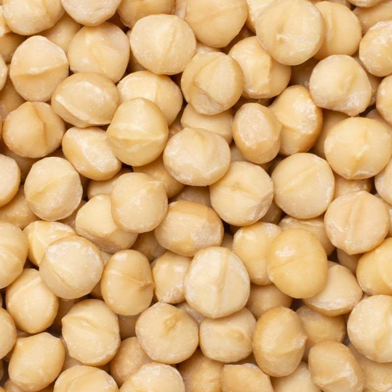 nhân hạt macca nguyên hữu cơ sấy chín, nhân macca organic