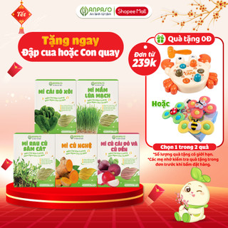  Mì Rau Củ Anpaso - Phù hợp làm Mì Chay Mỳ Trộn Spaghetti Không Chiên - Không Nóng 