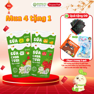   MUA 4 TẶNG QUÀ   Sữa Chua Sấy Anpaso – Sữa Chua Khô Chứa Lợi Khuẩn Tự Nhiên Cho Bé Ăn Dặm 