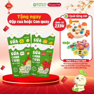  Sữa Chua Sấy Thăng Hoa Anpaso – Sữa Chua Khô Chứa Lợi Khuẩn Tự Nhiên Cho Bé Ăn Dặm gói 20g 