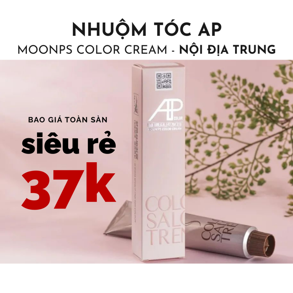  Thuốc Nhuộm Tóc AP MOONPS Color Cream - Hàng Nội Địa Trung Quốc 