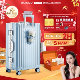  HỎA TỐC Vali Khung Nhôm Bamozo Size 28 Cao Cấp Bo 4 Góc Chống Va Đập_9066 