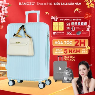  Vali Du Lịch Bamozo Size 20 24 Chất Liệu Nhựa ABS Bền Đẹp_8801 