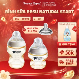  Bình Sữa PPSU Ty Siêu Mềm Tự Nhiên Tommee Tippee 150ml 260ml Set Đôi Nhiều Size Được Mua Kèm Thêm 01 Núm Ty Bất Kì 