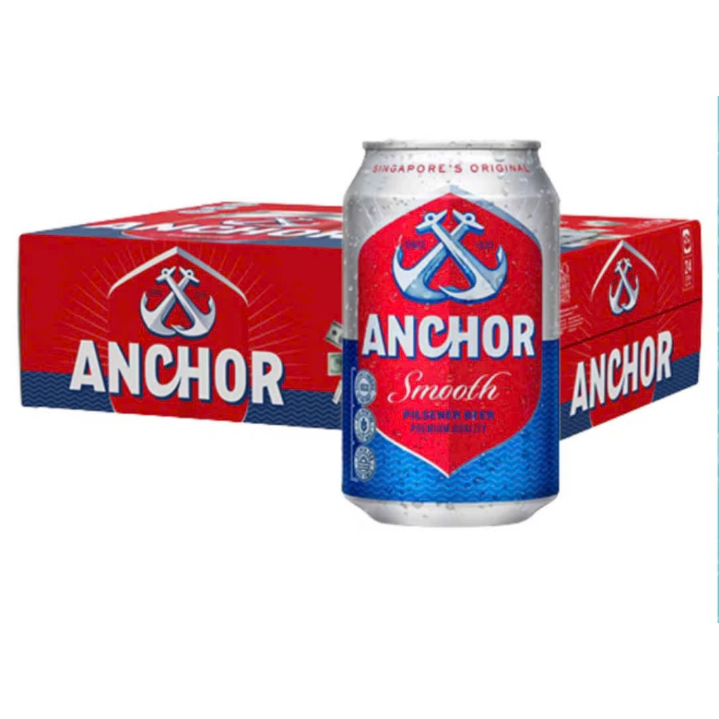 Bia Anchor Campuchia 330ml Nồng Độ 5%