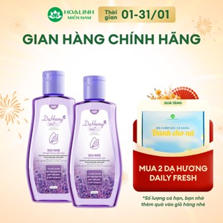  Combo 2 chai dung dịch vệ sinh Dạ Hương Daily Fresh Dịu nhẹ 120ml chai 