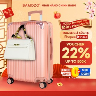  Vali du lịch chống xước Bamozo size 28 nhựa  ABS chống vỡ bo góc kim loại_8809 