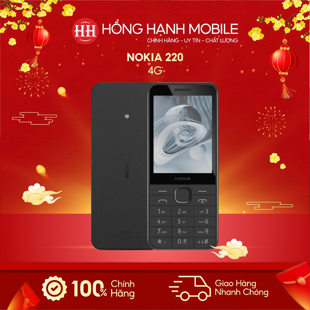 Điện Thoại Nokia 220 4G - Hàng Chính Hãng | BigBuy360 - bigbuy360.vn