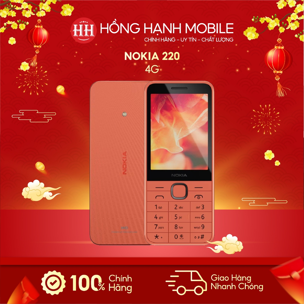 Điện Thoại Nokia 220 4G - Hàng Chính Hãng | BigBuy360 - bigbuy360.vn