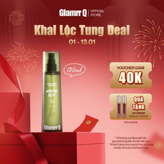   DEAL LỘC ĐẦU NĂM  Xịt Khóa Nền Cố Định Glamrr Q Vegan Super Stay Makeup Fixer 