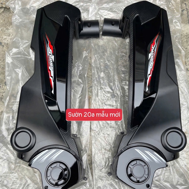 Ốp Sườn Xe Điện 133M Đời Không Chắn Xích – Quây Bình Nhựa Dày, Bền Đẹp