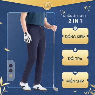  Quần Âu Golf Nam Richard Adam Vải Polymide Mềm Mại Co Giãn Thoáng Mát Anti UV Ống Suông QG210624 