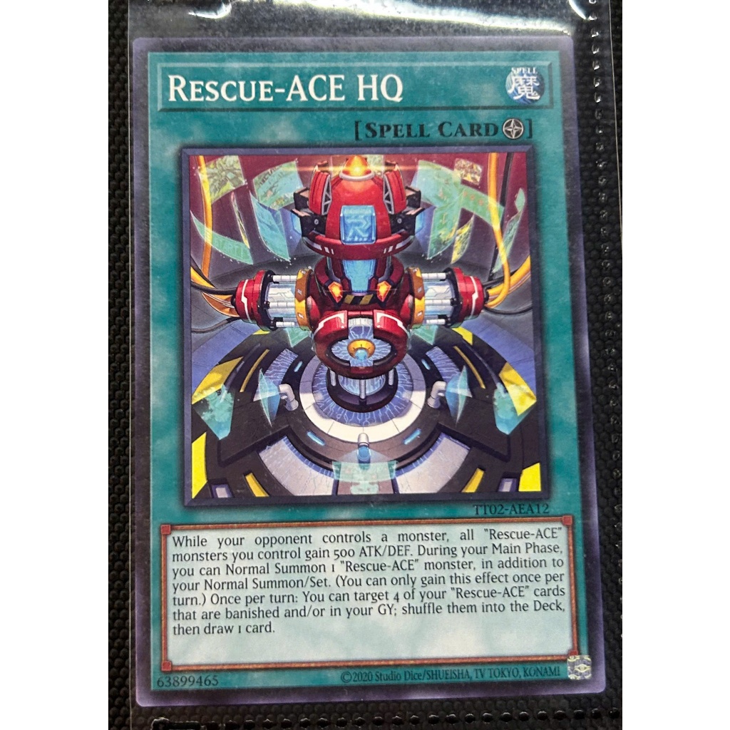 Thẻ bài Yugioh - TT02-AEA12 Rescue-ACE HQ (N)