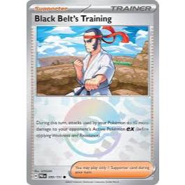 Black Belt's Training (Poke Ball Pattern) Prismatic Evolutions Common • 099/131