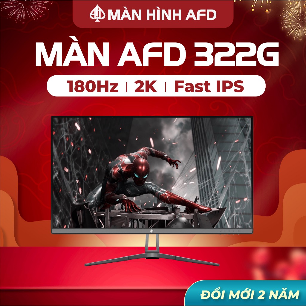 Màn hình máy tính AFD 322G 32'' 2K 180Hz Fast IPS 1ms 350nit - Chuyên Game