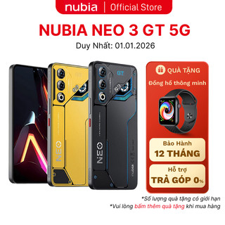  Điện thoại Gaming Nubia Neo 3 GT 5G 24 12+12 GB I 256GB I OLED 1300 nits I 6000mAh sạc 80W 